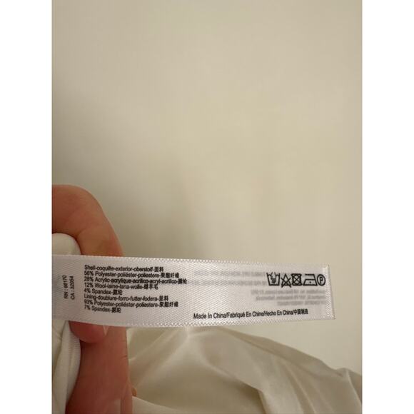 Urban Outfitters Fuzzy Knit Boho Smiley Face Tote Bag. One Size - Picture 4 of 7